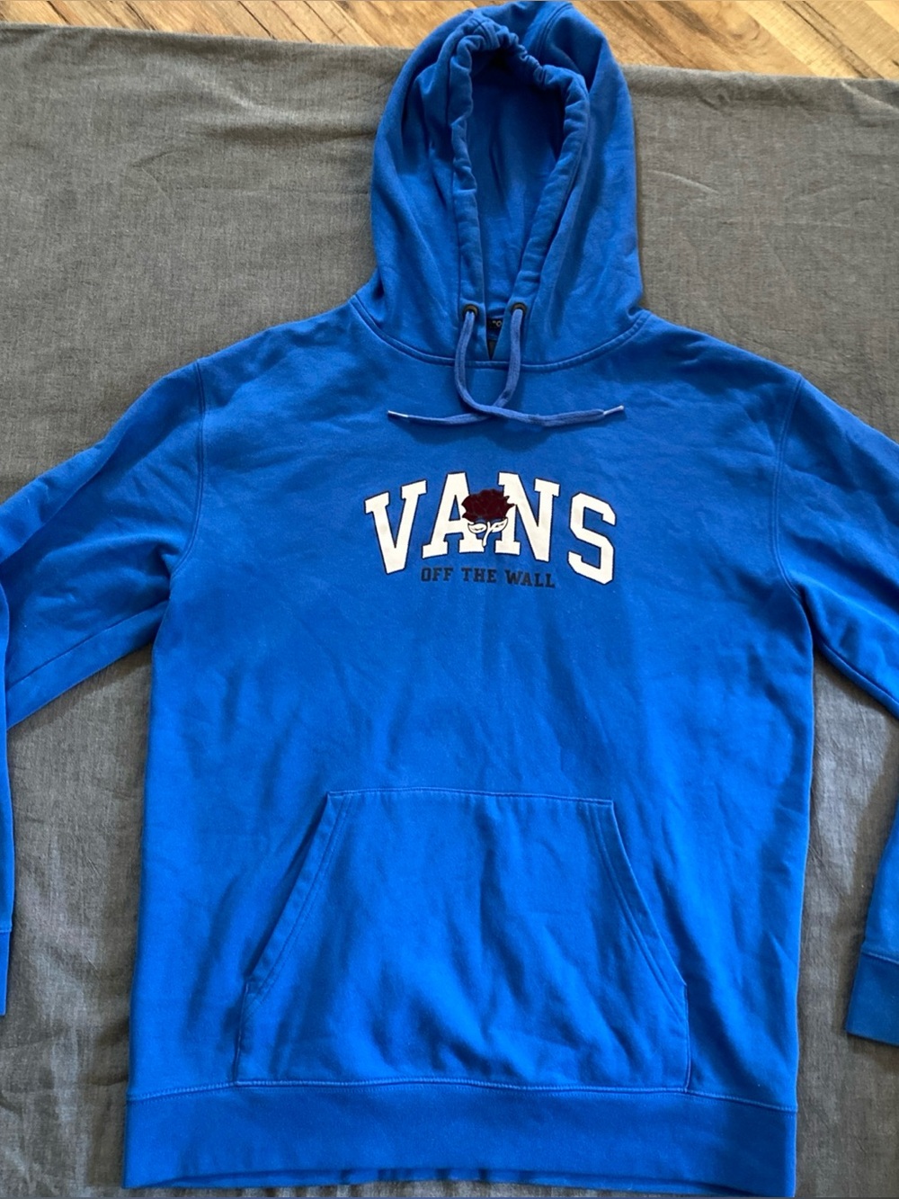 Vans off the wall hoodie men’s large blue skater pullover